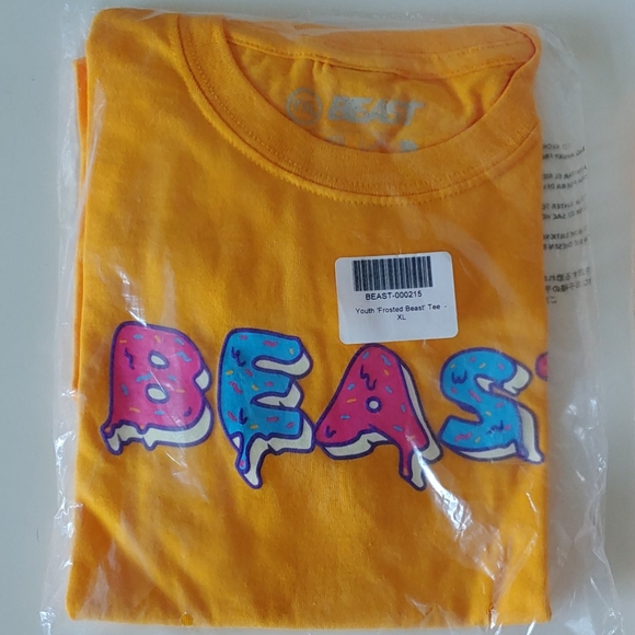 Mr Beast Frosted T Shirt - Picture 1 of 8